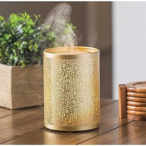 SpaRoom Opulence Essential Oil Diffuser w/Remote Control in Gold
